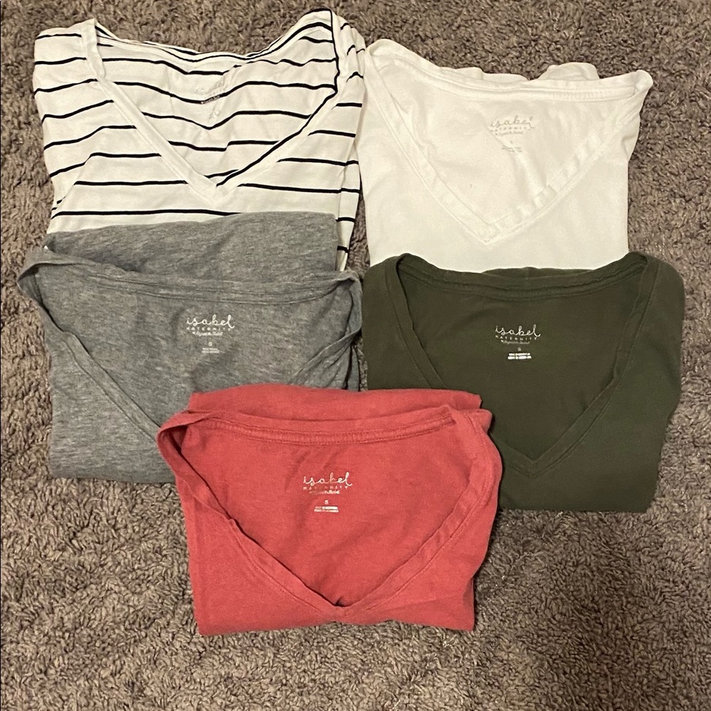 Maternity shirt sleeve t shirt lot